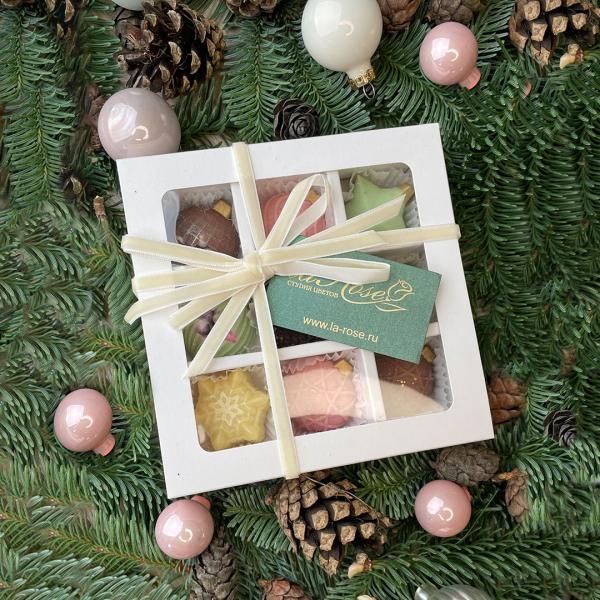Новогодний бельгийский шоколад «Ассорти 9 конфет» купить в Барнауле