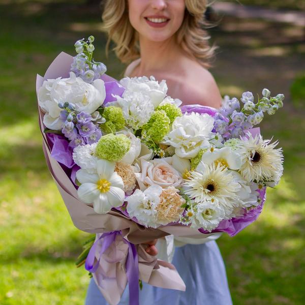 Букет Букет "Лавандовый раф" купить в Барнауле